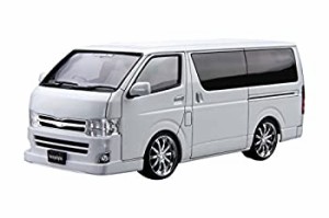 青島文化教材社 1/24 ザ・チューンドカー boxystyle TRH200V ハイエース スーパーGL '10 プラモデル（中古品）