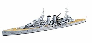 青島文化教材社 1/700 ウォーターラインシリーズ イギリス軍 重巡洋艦 エクセター スラバヤ沖海戦 プラモデル（中古品）