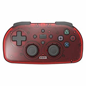 【SONYライセンス商品】ワイヤレスコントローラーライト for PlayStation (R) 4 クリアレッド【PS4対応】（中古品）