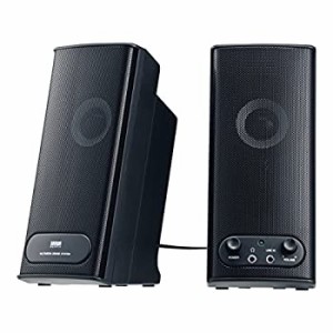 サンワサプライ マルチメディアスピーカー MM-SPL5BK（中古品）