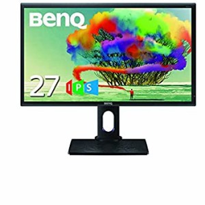 BenQ デザイナーズ モニター ディスプレイ PD2700Q 27インチ/WQHD/IPS/DisplayPort/sRGB 100%カバー/webデザイン・閲覧用（中古品）