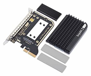 Aquacomputer kryoM.2 evo PCIe 3.0 x4 adapter for M.2 NGFF PCIe SSD  M-Key with passive heatsink（中古品）