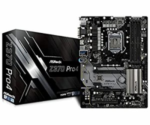 ASRock Intel Z370 チップセット搭載 ATX マザーボード Z370 Pro4（中古品）