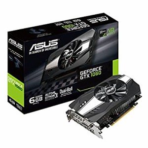 ASUS NVIDIA GeForce GTX 1060 搭載 シングルファンモデル 6GB PH-GTX1060-6G（中古品）