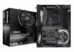 ASRock AMD X470チップセット搭載 ATXマザーボード X470 TAICHI（中古品）