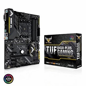 ASUS AMD B450搭載 AM4対応 マザーボード TUF B450-PLUS GAMING【ATX】（中古品）