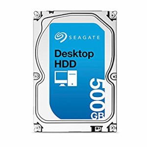 Seagate シーゲイト 内蔵ハードディスク Desktop HDD 500GB ( 3.5 インチ / SATA 6Gb/s / 7200rpm / 16MB ) 正規輸入品 ST500DM002（中古