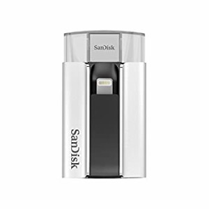 SanDisk iXpand フラッシュドライブ 64GB [iPhone/iPad のデータ転送やバックアップに最適] SDIX-064G-J57（中古品）