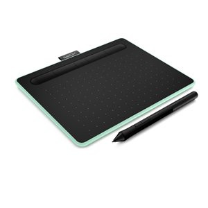 WACOM Wacom Intuos Small ワイヤレス ピスタチオグリーン/ペンタブレット CTL-4100WL/E0（中古品）