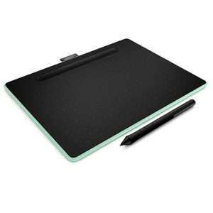 WACOM Wacom Intuos Medium ワイヤレス ピスタチオグリーン/ペンタブレット CTL-6100WL/E0（中古品）