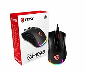 MSI OMRON製スイッチ採用 オプティカルゲーミングマウス Clutch GM50 [国内流通品]（中古品）