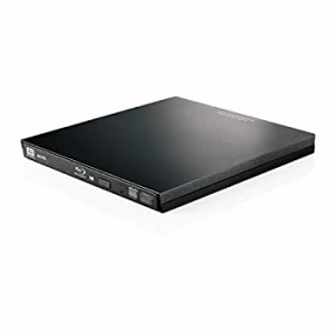 ロジテック ブルーレイドライブ 外付け Blu-ray UHDBD USB3.0対応 再生 編集 書込ソフト付 ブラック LBD-PVA6U3VBK（中古品）