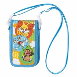 ポケモンセンターオリジナル 縦型ショルダーポーチ for ニンテンドー3DS LL ハリマロン・フォッコ・ケロマツ（中古品）