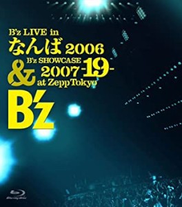 B’z LIVE in なんば 2006 & B’z SHOWCASE 2007-19-at Zepp Tokyo[Blu-ray]（中古品）