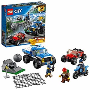 レゴ(LEGO) シティ 山のポリスカーとポリスバイク 60172 おもちゃ 車（中古品）