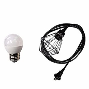 認定防水型提灯用ソケットコード1灯用 防雨型提灯用LED電球セット 国内メーカー品（中古品）