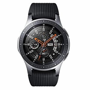 Galaxy Watch 46mm シルバー【Galaxy純正 国内品】 Samsung スマートウォッチ iOS/Android対応 SM-R80010118JP（中古品）