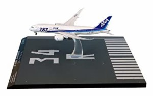 全日空商事 1/400 787-8 JA805A 787ロゴ付き国際線仕様機 主翼 空中姿勢 完成品（中古品）