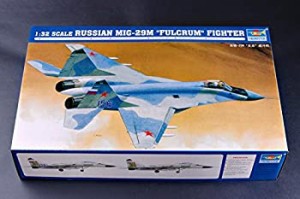 トランペッター 1/32 ミコヤン MiG-29M ファルクラムM型 プラモデル（中古品）