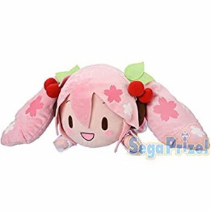 初音ミクシリーズ メガジャンボ寝そべりぬいぐるみ桜ミク（中古品）