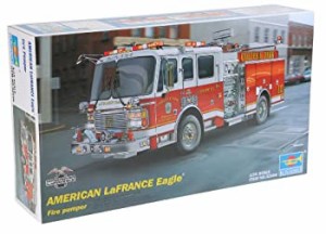 トランペッター 1/25 アメリカ消防ポンプ車 プラモデル（中古品）