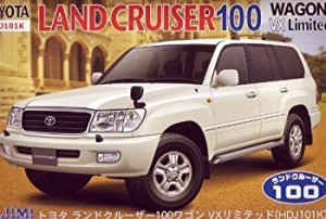 フジミ模型 1/24 インチアップシリーズ No.137 トヨタ ランドクルーザー100 プラモデル ID137（中古品）