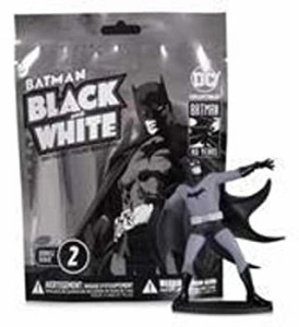 バットマン ブラック&ホワイト ミニフィギュア シリーズ2（ブラインドバッグ入り単品販売）（中古品）