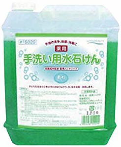 モクケン 手洗い用水石けん(薬用) 5L 15029（中古品）