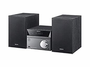 ソニー SONY マルチコネクトミニコンポ CMT-SBT40 : Bluetooth/FM/AM/ワイドFM対応 シルバー CMT-SBT40 S（中古品）