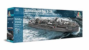 イタレリ 1/35 ドイツ海軍 魚雷艇 シュネルボート S-38 プラモデル 37120（中古品）｜au PAY マーケット