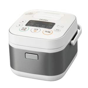 ハイアール マイコンジャー炊飯器（3合炊き） ホワイトHaier Joy Series JJ-M31D-W（中古品）