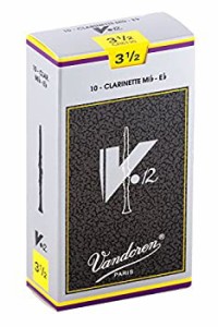 バンドーレン E♭クラリネットリード V.12 硬さ:3-1/2 (10枚入り)（中古品）