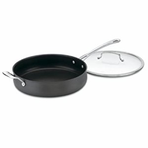 Cuisinart 6433-30H Contour Hard Anodized 5-Quart Saute Pan with Helper Handle and Cover by Cuisinart [並行輸入品]（中古品）