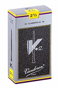 バンドーレン B♭クラリネットリード V.12 硬さ:2-1/2 (10枚入り)（中古品）