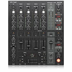 ベリンガー DJミキサー BPMカウンター 5ch エフェクト DJX750（中古品）