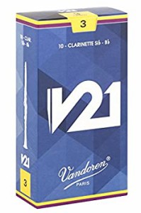 バンドーレン B♭クラリネットリード V21 硬さ : 3 (10枚入り)（中古品）