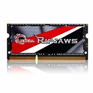 G.SKILL Ripjawsシリーズ8ギガバイト204ピンDDR3 SO-DIMM DDR31866（PC314900）ノートパソコンのメモリモデルはF3-1866C11S-8GRSLを（中