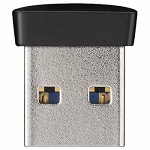 BUFFALO USB3.0対応 マイクロUSBメモリー 32GB ブラック RUF3-PS32G-BK（中古品）