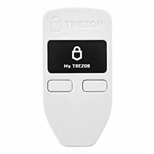 ビットコインウォレットTREZOR（トレザー） (ホワイト)（中古品）