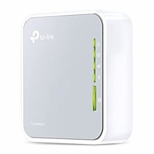 TP-Link WiFi 無線LAN ナノ ルーター 11ac AC750 433+300Mbps 中継/子機/APモード ホテル用 USB給電対応 デュアルバンド TL-WR902AC（中