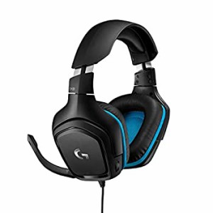 ゲーミングヘッドセット Logicool ロジクール G431 ブラック Dolby DTS 7.1ch 臨場感 DTS Headphone:X 2.0対応 ノイズキャンセリングマイ