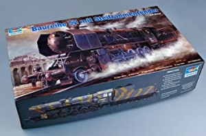 トランペッター 1/35 ドイツ軍用蒸気機関車 BR52 00210（中古品）