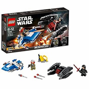 レゴ(LEGO) スター・ウォーズ A-ウィング vs.TIE サイレンサー マイクロファイター 75196（中古品）