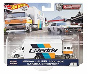 2018 ホットウィール TEAM TRANSPORT Bアソート 【FLF59】 日産 ローレル 2000 サクラスプリンター (HOT WHEELS) NISSAN LAUREL 2000 SGX