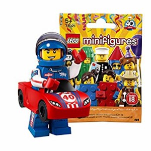 レゴ(LEGO) ミニフィギュアシリーズ 18 レースカーマン｜ LEGO Collectable Minifigures Series 18 Race Car Guy 【71021-13】（中古品）
