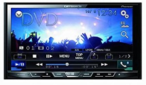 カロッツェリア(パイオニア) メインユニット 7型ワイドVGAモニター/CD/DVD/USB/Bluetooth FH-9100DVD（中古品）