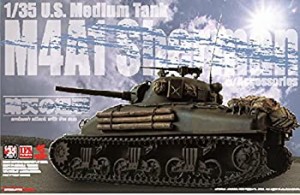 アスカモデル 1/35 アメリカ中戦車 M4A1シャーマン アクセサリーパーツ付 プラモデル 35-031（中古品）