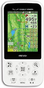 朝日ゴルフ(ASAHI GOLF) ゴルフナビGPS EAGLE VISION イーグルビジョン REVO EV-522 ホワイト（中古品）