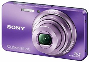 ソニー SONY デジタルカメラ Cybershot W570 1610万画素CCD 光学ｘ5 バイオレット DSC-W570/V（中古品）