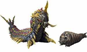 S.H.モンスターアーツ モスラ（幼虫）＆バトラ（幼虫）セット （魂ウェブ商店）（中古品）